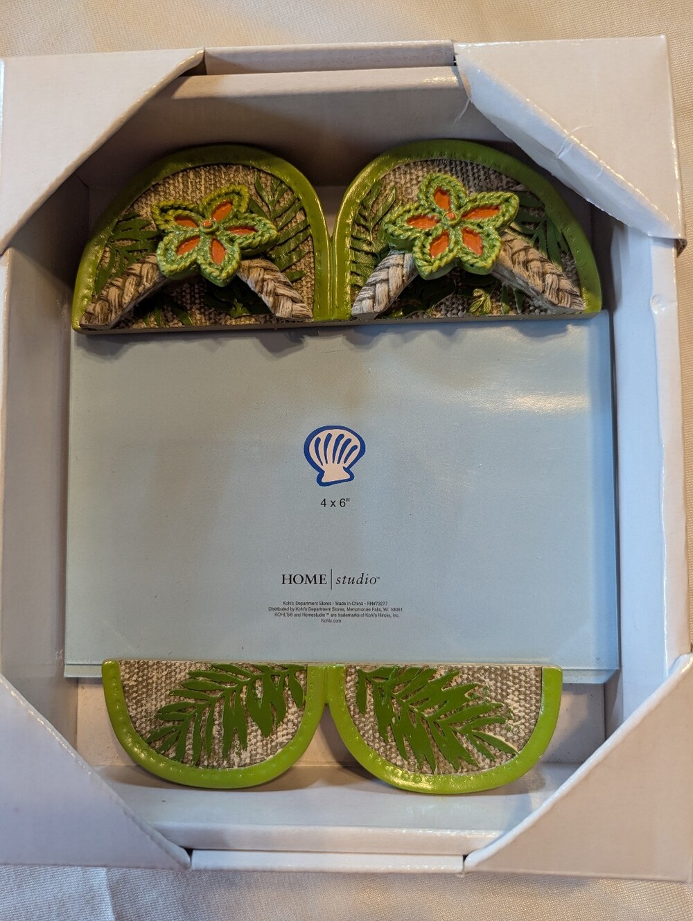 Summer Flip Flop Picture Frame BNWT
